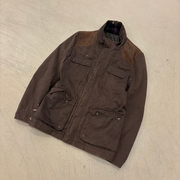 시스템 브라운 헌팅 자켓