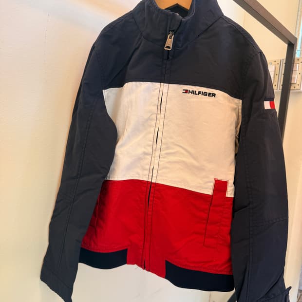 타미힐피거(Tommy Hilfiger) KIDS  컬러블록 바람막이 자켓