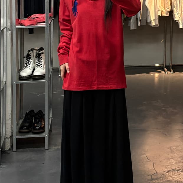 폴로랄프로렌 빅포니 레드 럭비티 A3733