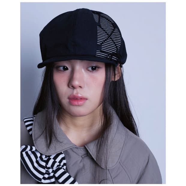 더뮤지엄비지터 캡 모자
