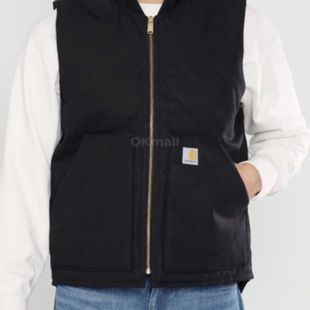 칼하트 베스트 블랙 XL (오케이몰 정품)