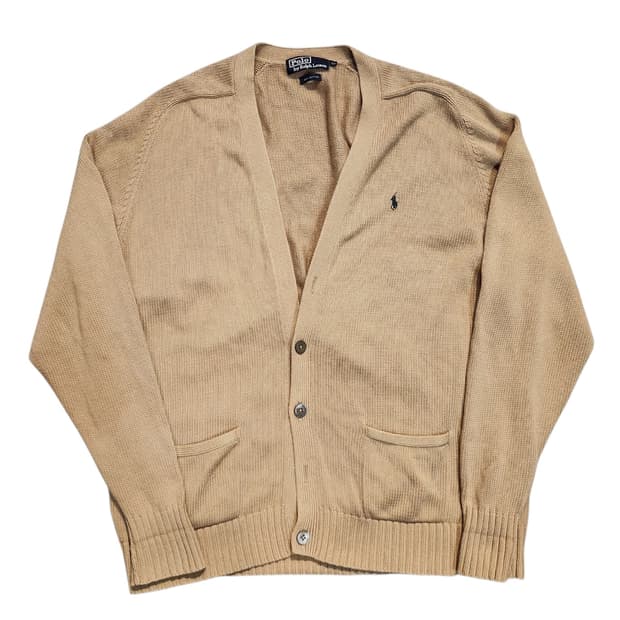 폴로 랄프로렌 베이지색 가디건 (110)