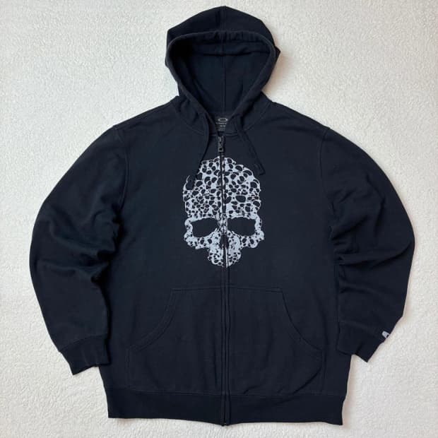 오클리 OAKLEY 00's 아카이브 스컬 후드 집업 PN5737   