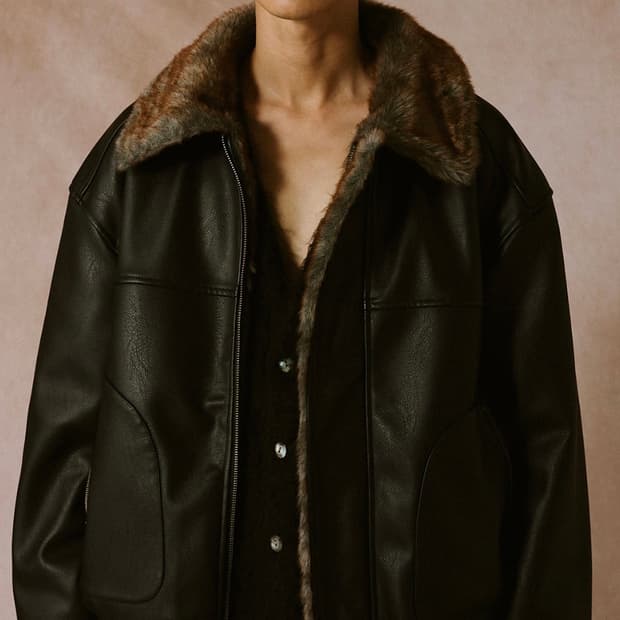 캠퍼우드 Fur/Leather Reversible Jack