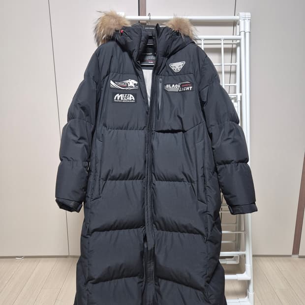 다이나핏 엣지 롱패딩 2XL(110) 블랙