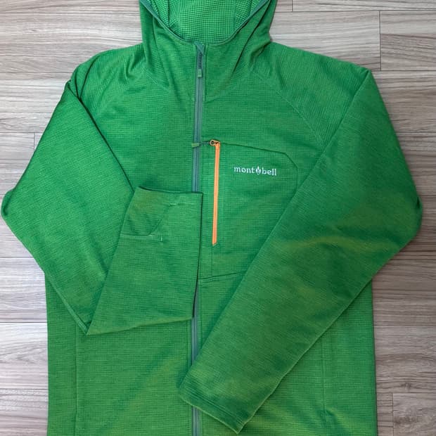 몽벨 CLIMAGRID 후드 자켓 그린 M