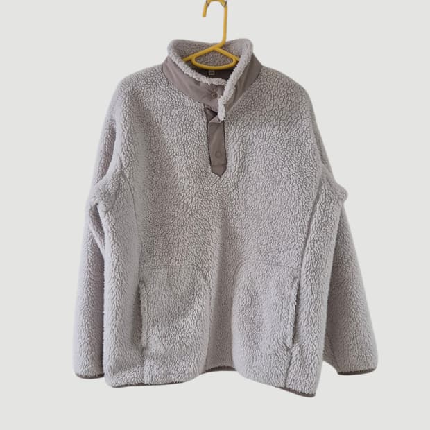 [95~100]유니클로x화이트마운티니어링 플리스 풀오버