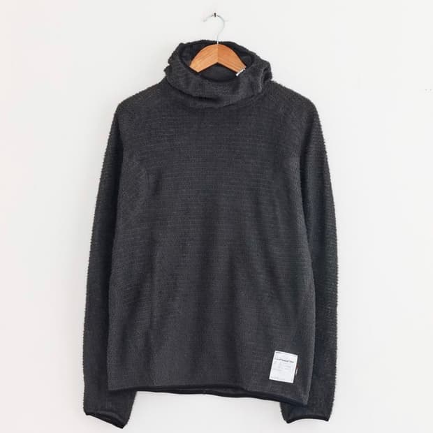 새티스파이 퍼즈플리스 AD 라이트 후드 팬텀 L