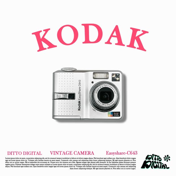Kodak Easyshare c643 디카