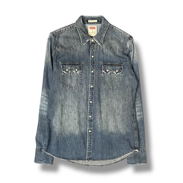 리바이스 투포켓 바스토우 웨스턴 데님 셔츠
