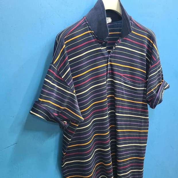 발리 일본판 90s 올드라벨 빈티지 카라티