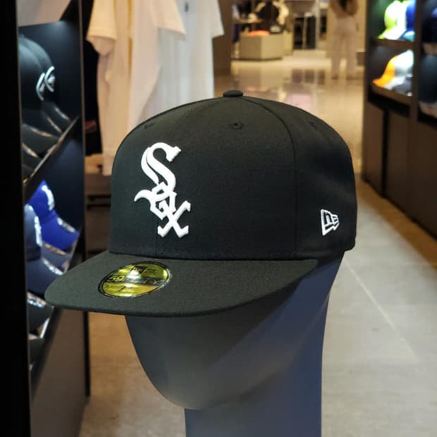 뉴에라 59fifty 화이트 삭스 738(58.7cm) 스냅백