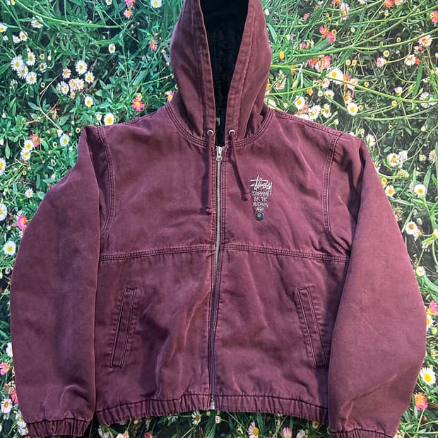 스투시 인슐레이트 워크 자켓 퍼플 XL