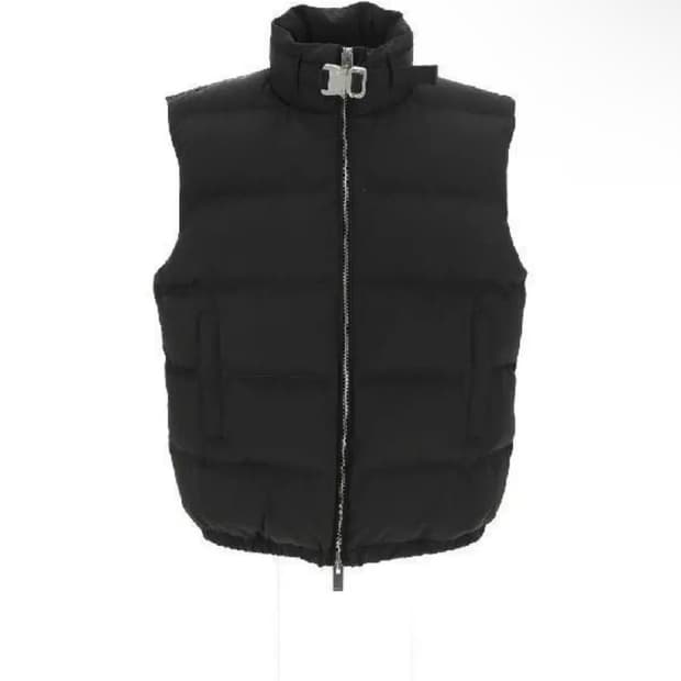 1017ALYX 9SM 알릭스 롤러코스터 버클 패딩베스트블랙 XL