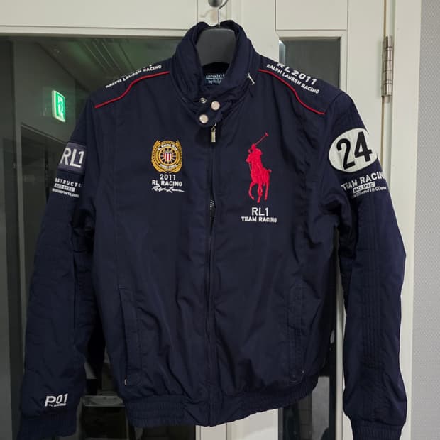 폴로 레이싱자켓 점퍼 m
