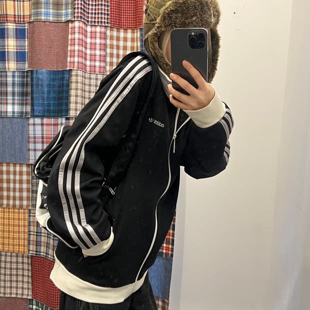 아디다스 블랙 실버 베켄바우어 져지