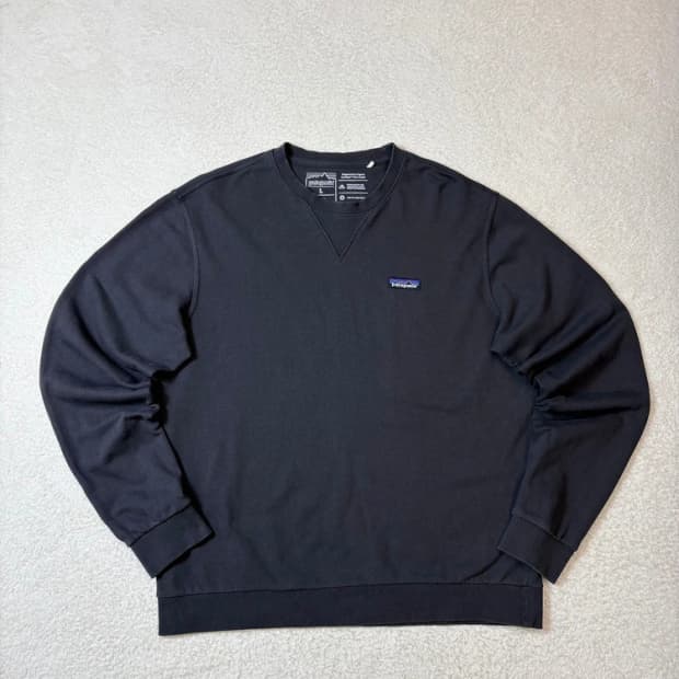 파타고니아 로고 피그먼트 코튼 맨투맨 PN6270