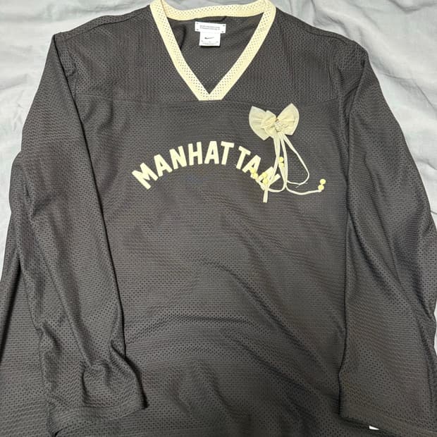 [US XL] 나이키 x 보디 메쉬 저지 쉐도우 브라운 에크루