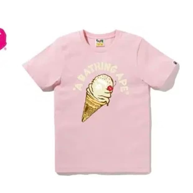 Bape 아이스크림 티 s (새상품) 