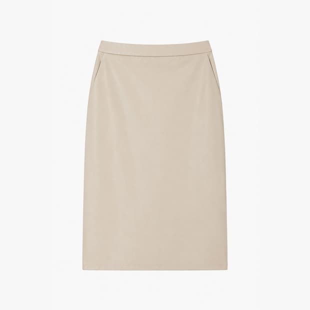 THEORY LUXE 띠어리 FAUX LEATEHR 스커트 (6638)