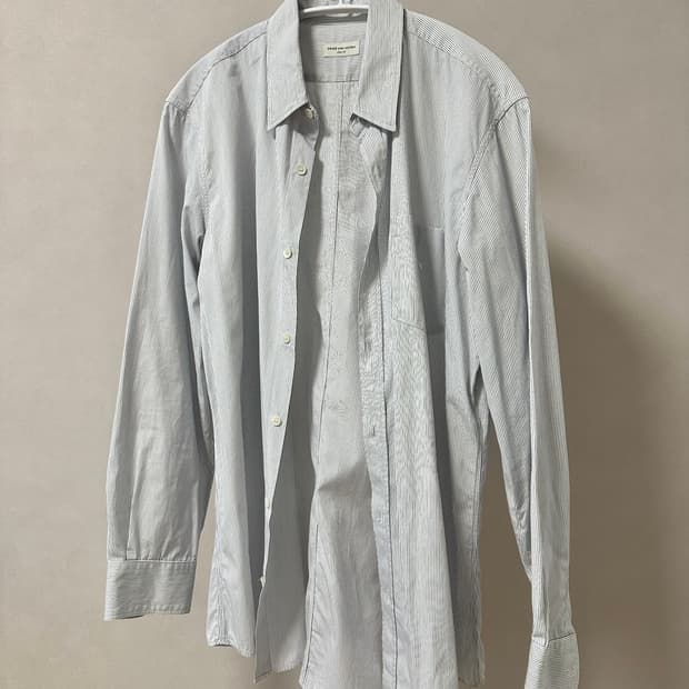 드리스 반 노튼 스트라이프 셔츠