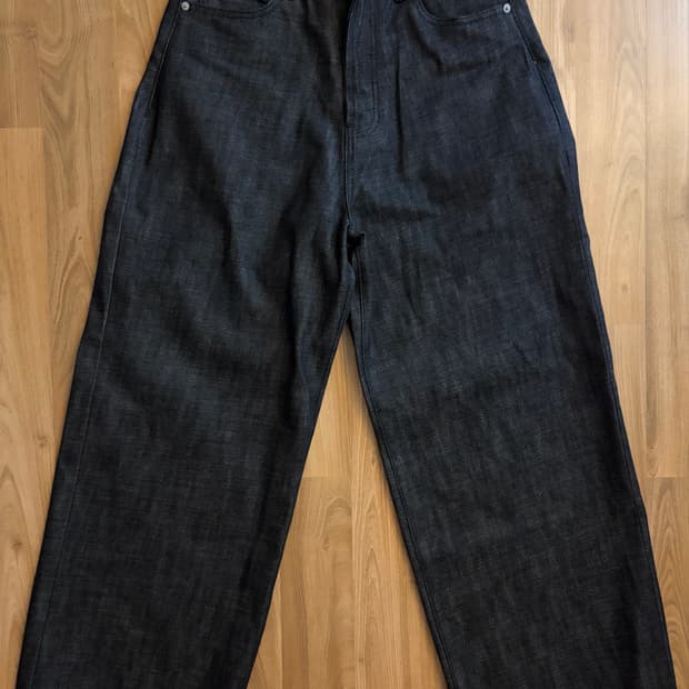 블랙 Nofaith Studios Loose Fit Denim