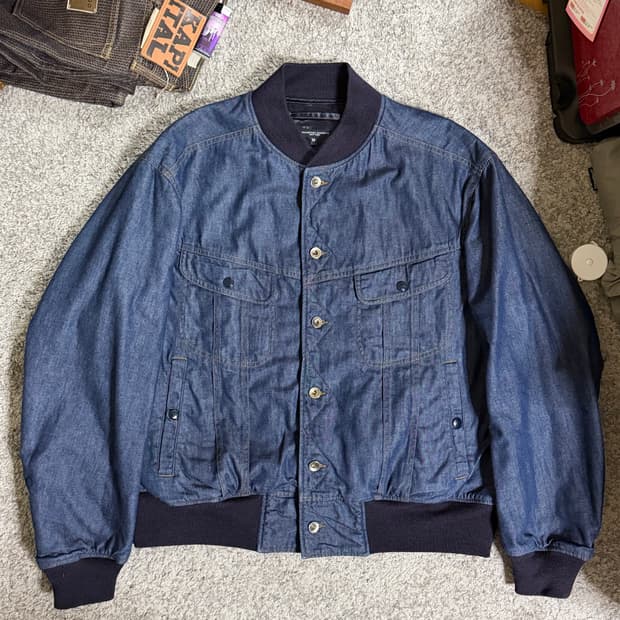 엔지니어드가먼츠 LEE 리버시블 데님 봄버자켓 - 샘플