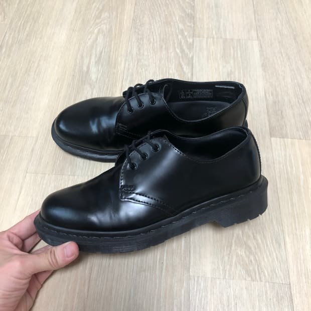 (230) 닥터마틴 Dr.martens 1461 모노 3홀 무광 블랙