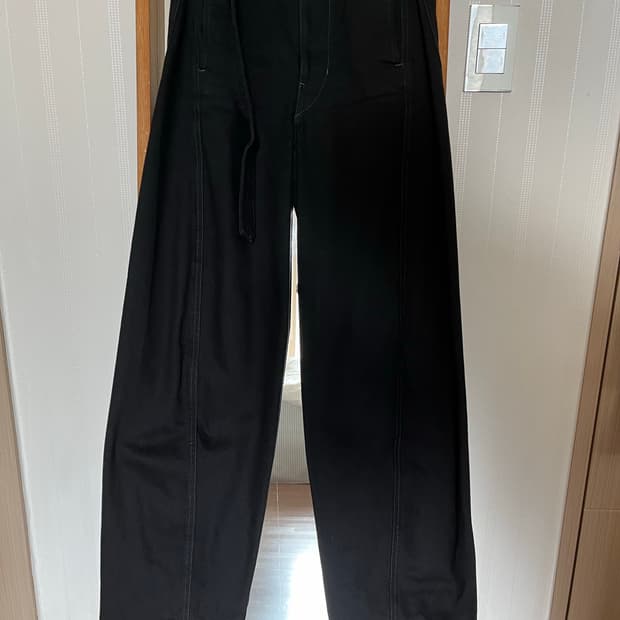 Lemaire high waisted curved pants(XXS)