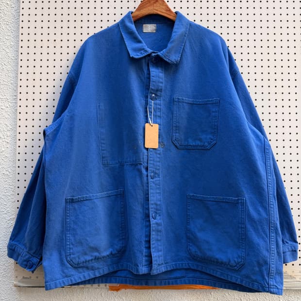 OLD VINTAGE WASHED BIG SIZE 프렌치워크자켓