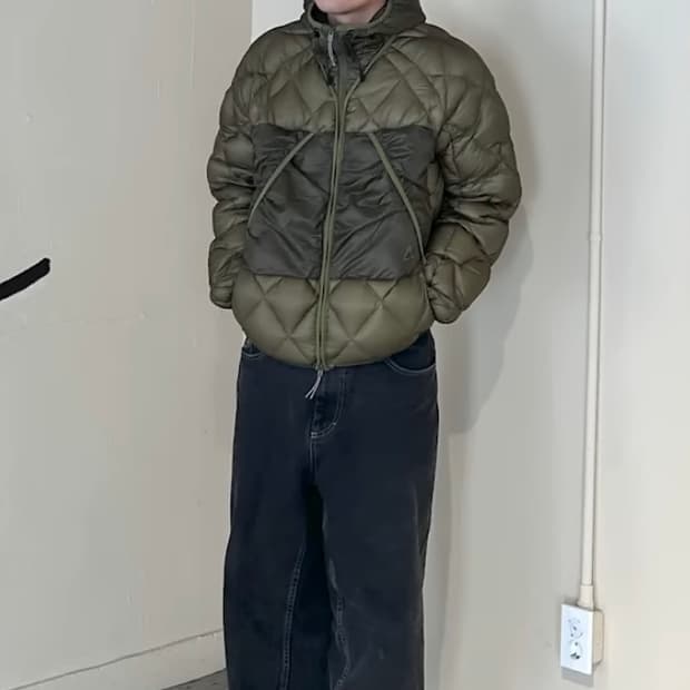 로아하이킹 라이트다운 패딩 M