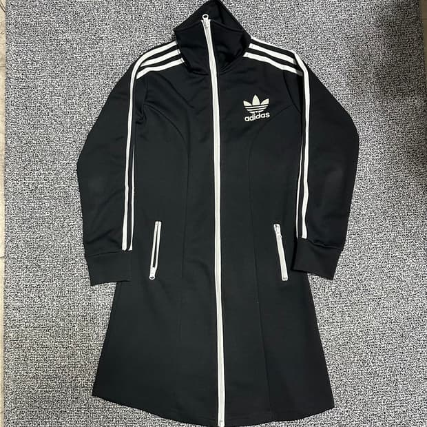 (95) 아디다스 블랙 롱 트랙탑 유로파 져지 원피스