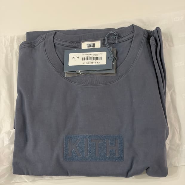 [NEW][L] KITH ELEVATION L/S T-SHIRT