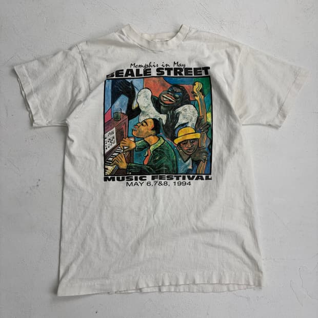 90s Music Festival Tee (white)