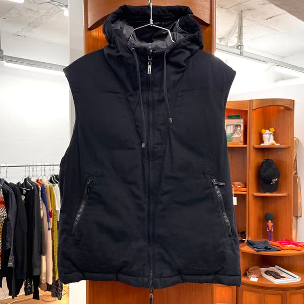 [M] 겐조 후드 다운 베스트