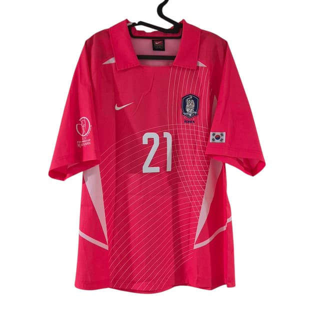 [100]2002월드컵 대한민국 국대 박지성 나이키 축구유니폼