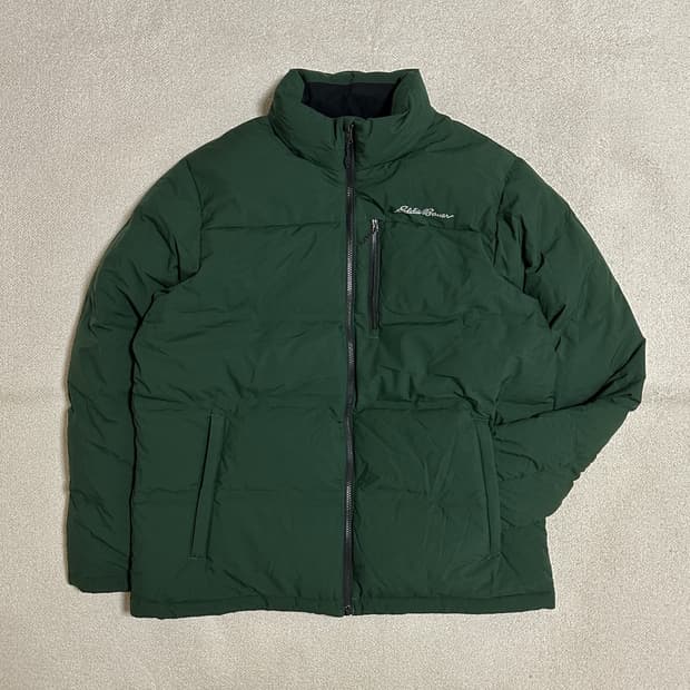 (택있음) 에디바우어 글레이셔 피크 심리스 스트레치 다운 재킷