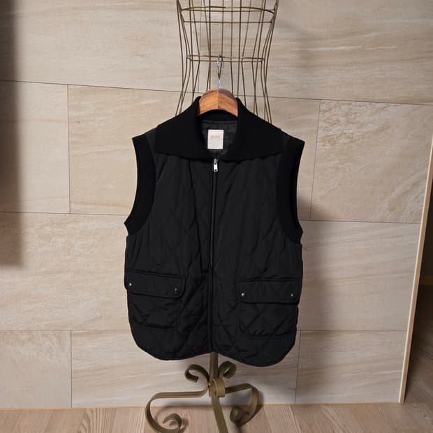 [55] BCBG 비씨비지 퀼팅 패딩 조끼