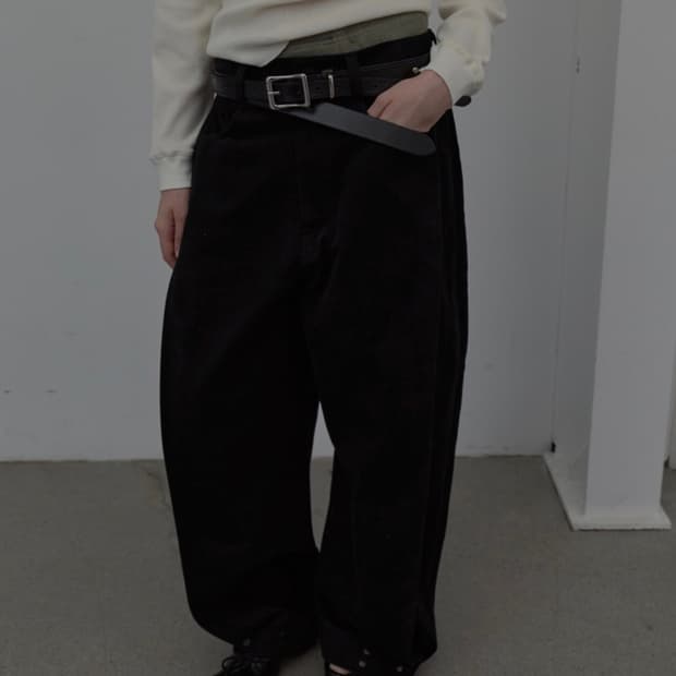 Lcdc 커브드 팬츠