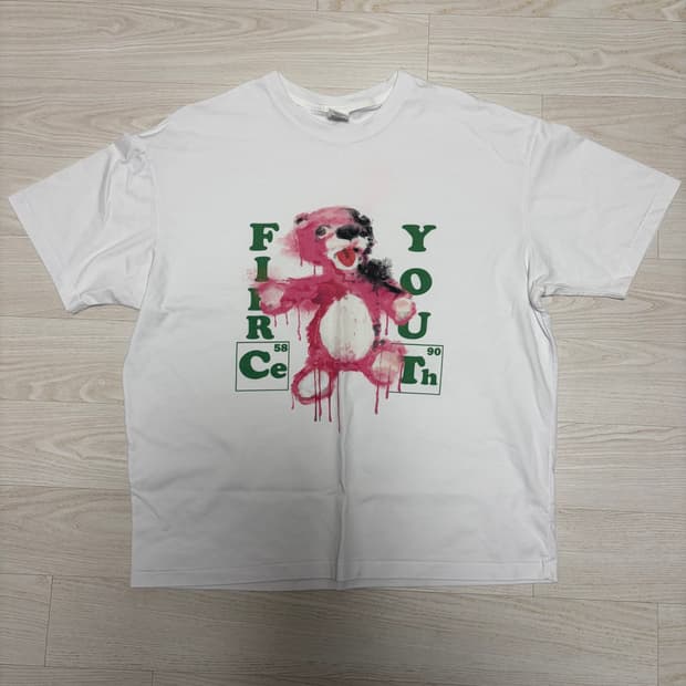 블랙아웃 피어스 브레이킹배드 화이트 티셔츠 m