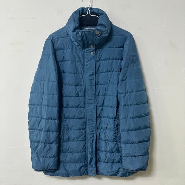 (L) 타미힐피거 블루 경량 패딩 자켓