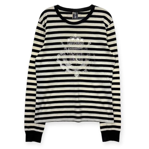 장폴고티에 패턴 티셔츠