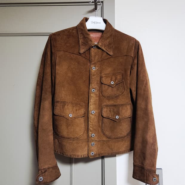 RRL 러프아웃 스웨이드 자켓 S