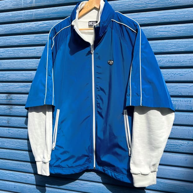Diesel Layered Windbreaker