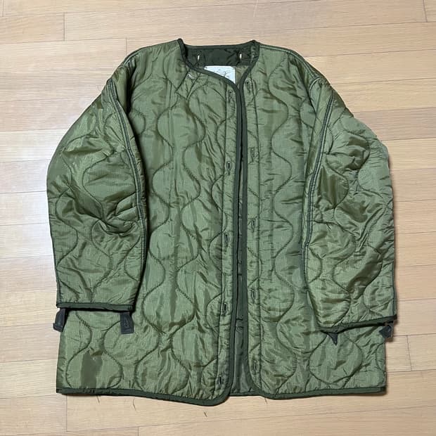 80년대 M-65 피쉬테일 파카 개파카 내피 S사이즈