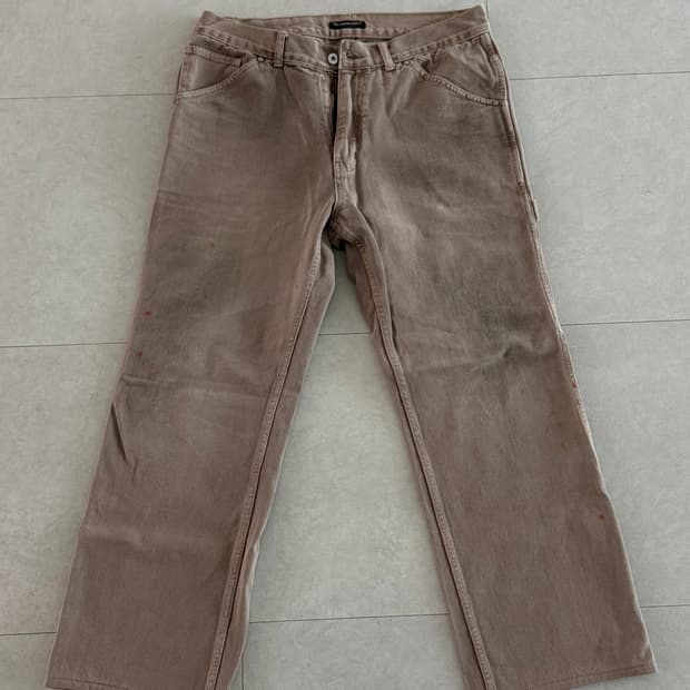 (XL) 블랙아웃 워크팬츠