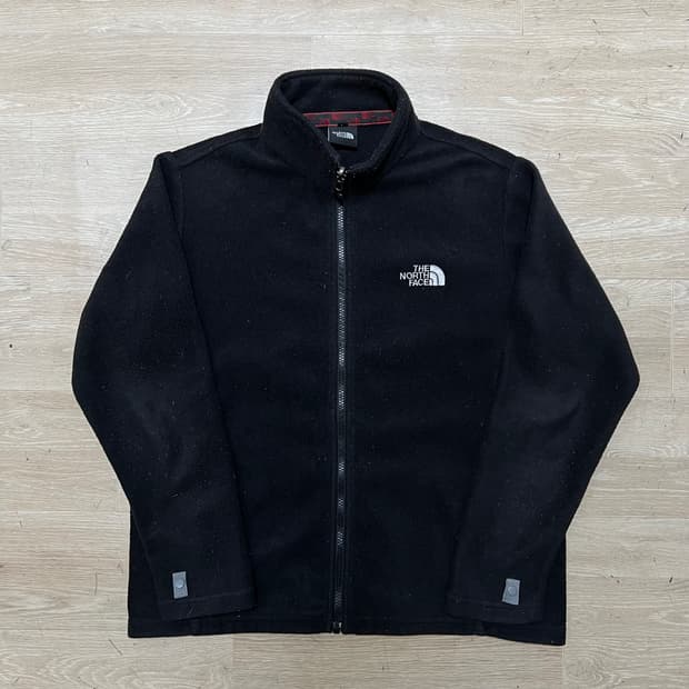 노스페이스 하프돔 자수로고 후리스 플리스 자켓 [블랙] L/100