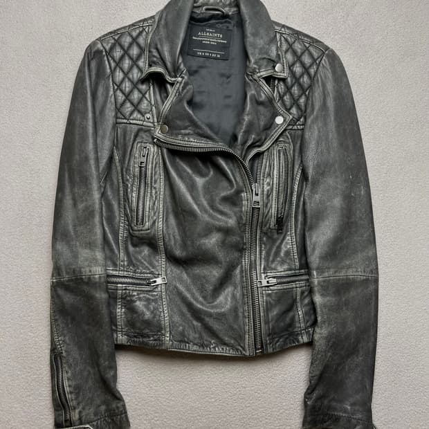 [8] all saints 올세인츠 가죽자켓 - 라이더자케 (여성)