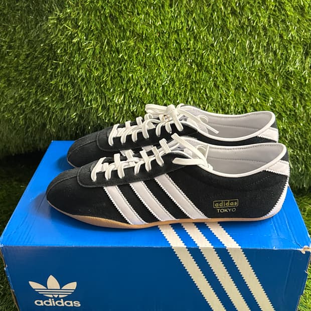 (W) 아디다스 도쿄 코어 블랙 클라우드 화이트