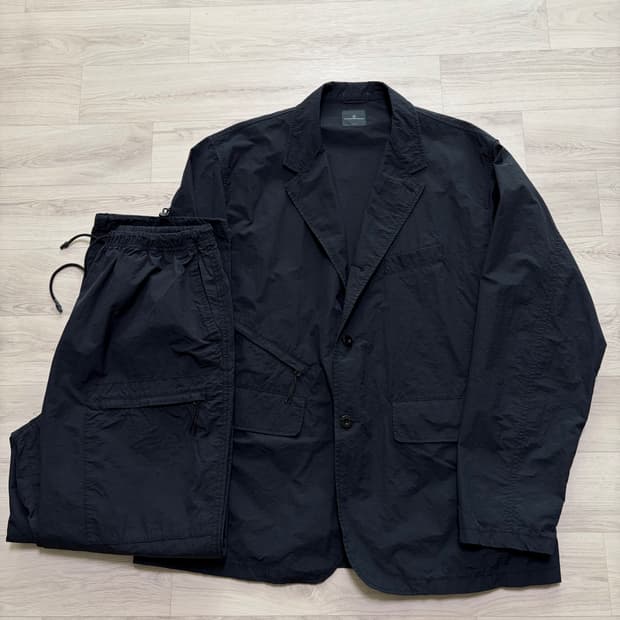 모이프 20SS 유니폼 셋업 블랙 상하의 3/2 사이즈 판매